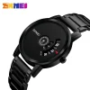 SKMEI 1260 Men's Waterproof Fashion Quartz Watch - Black